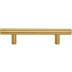 vidaXL Handvatten 10 st hartafstand 64 mm totale lengte 100 mm goud