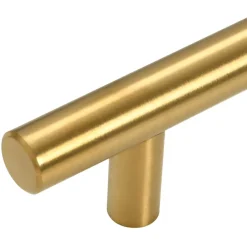 vidaXL Handvatten 10 st hartafstand 64 mm totale lengte 100 mm goud