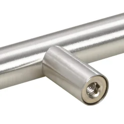 vidaXL Handvatten 10 st hartafstand 64 mm totale lengte 100 mm zilver