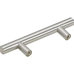 vidaXL Handvatten 10 st hartafstand 64 mm totale lengte 100 mm zilver