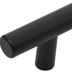 vidaXL Handvatten 10 st hartafstand 64 mm totale lengte 100 mm zwart