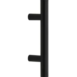 vidaXL Handvatten 10 st hartafstand 64 mm totale lengte 100 mm zwart