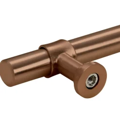 vidaXL Handvatten 5 st 192 mm roestvrij staal bronskleurig