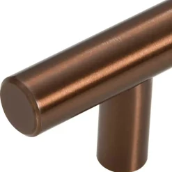 vidaXL Handvatten 10 st 64 mm roestvrij staal bronskleurig