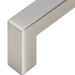 vidaXL Handvatten 10 st 64 mm roestvrij staal zilverkleurig
