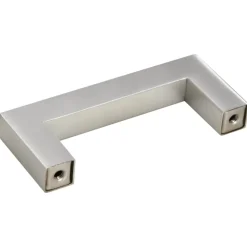 vidaXL Handvatten 10 st 64 mm roestvrij staal zilverkleurig