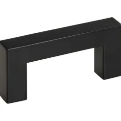 vidaXL Handvatten 10 st 64 mm roestvrij staal zwart