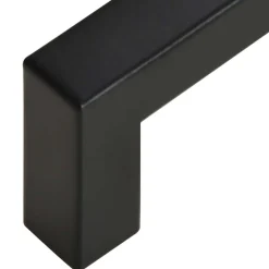 vidaXL Handvatten 10 st 64 mm roestvrij staal zwart