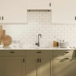 vidaXL Handvatten 10 st 64 mm roestvrij staal zwart