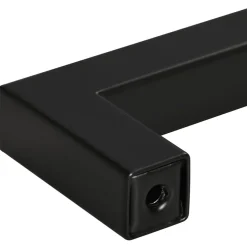 vidaXL Handvatten 10 st 64 mm roestvrij staal zwart