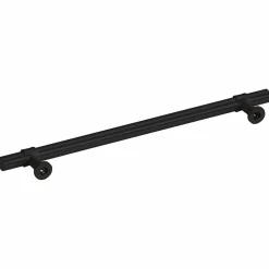vidaXL Handvatten 5 st 192 mm roestvrij staal zwart
