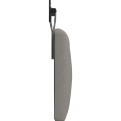 vidaXL Hangend hoofdbord Taupe Stof