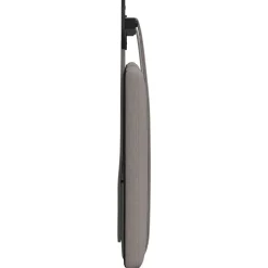 vidaXL Hangend hoofdbord Taupe Stof