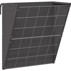 vidaXL Hangend Hooi Feeder Zwart 61 x 33 x 66 cm 5 kg