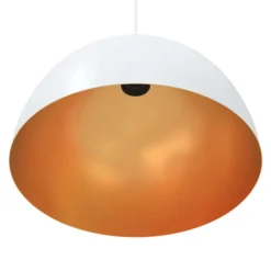 vidaXL Hanglampen 2 st In hoogte verstelbaar E27 30 cm metaal wit
