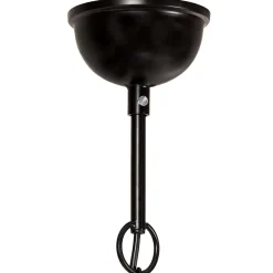 vidaXL Hanglamp industrieel rond 25 W E27 40 cm zwart