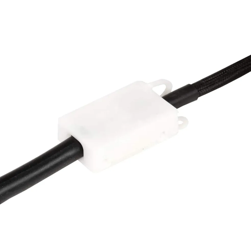 vidaXL Hanglamp industrieel rond 25 W E27 40 cm zwart
