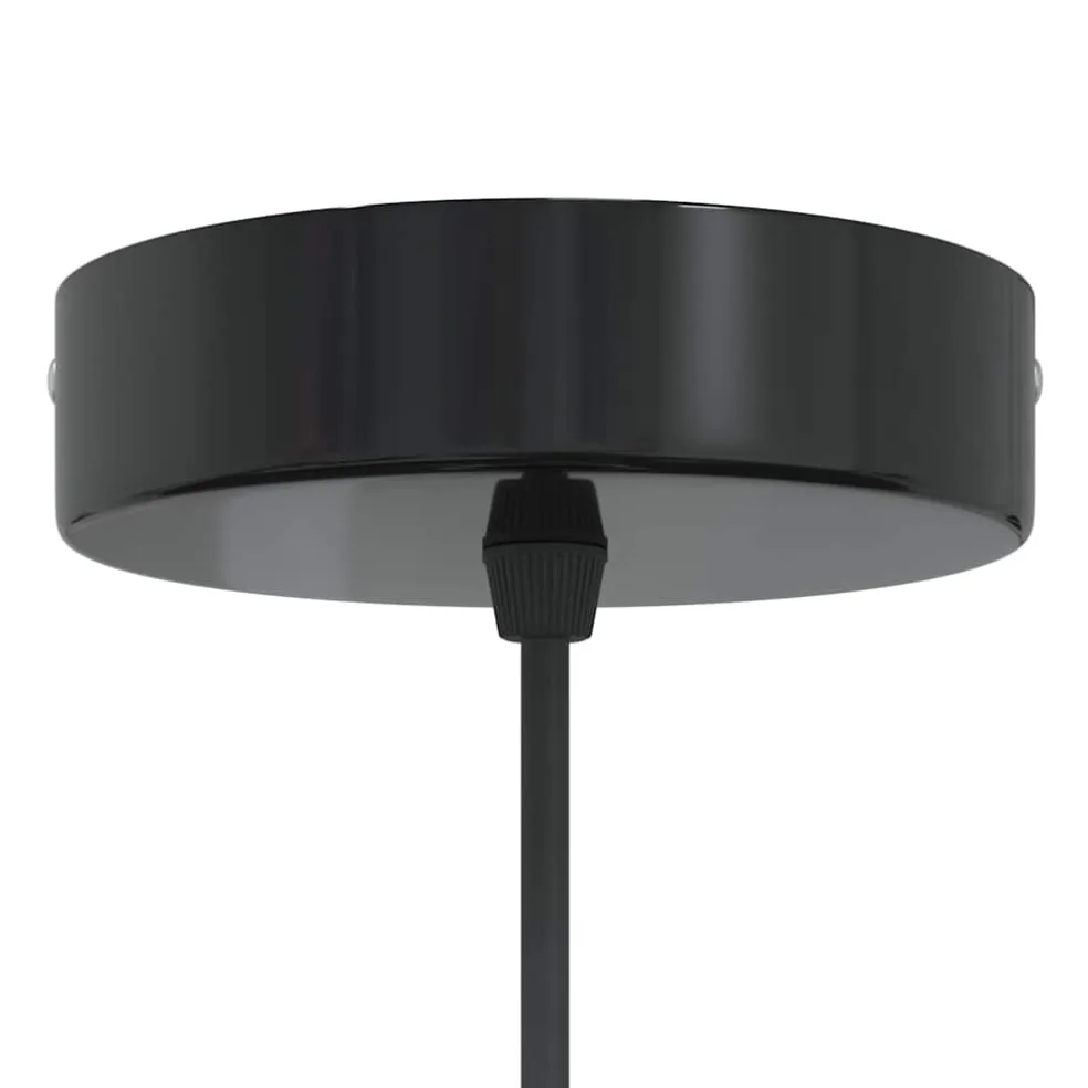 vidaXL Hanglamp in hoogte verstelbaar E27 Ø31 cm metaal glanzend groen