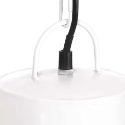 vidaXL Hanglamp rond 25 W E27 48 cm wit