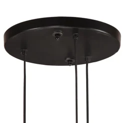 vidaXL Hanglamp 25 W E27 30x30x100 cm meerkleurig