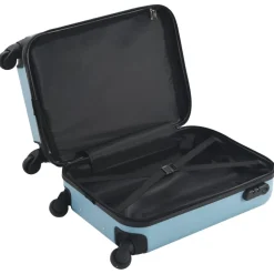 vidaXL Harde koffer ABS blauw