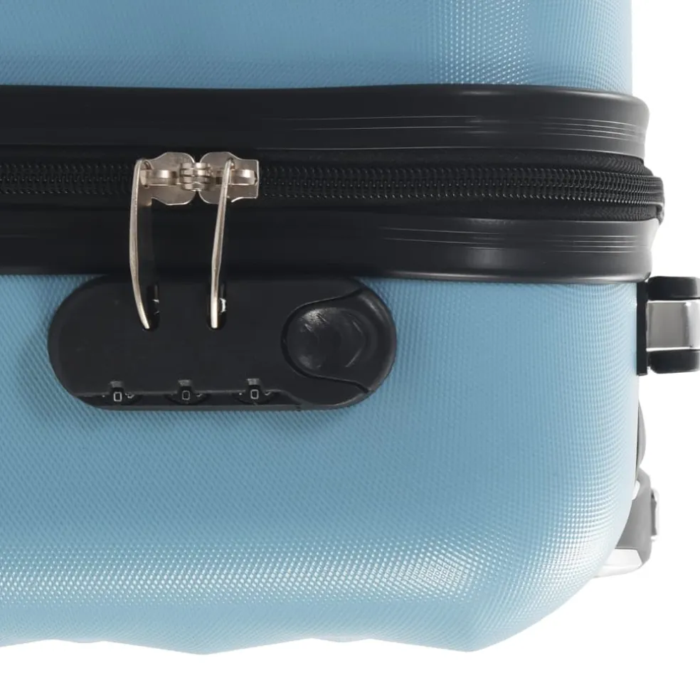 vidaXL Harde koffer ABS blauw