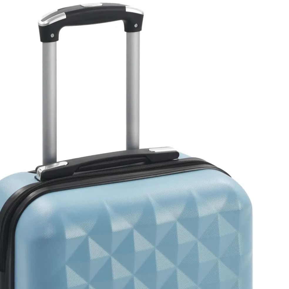 vidaXL Harde koffer ABS blauw