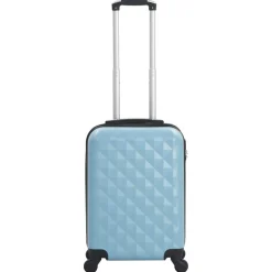 vidaXL Harde koffer ABS blauw