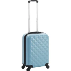 vidaXL Harde koffer ABS blauw