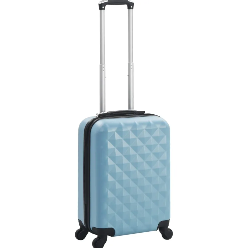 vidaXL Harde koffer ABS blauw