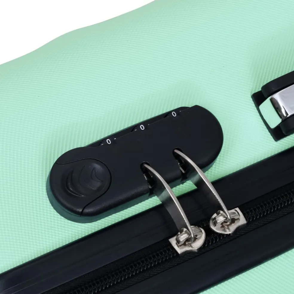vidaXL Harde koffer ABS mintkleurig