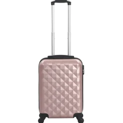 vidaXL Harde koffer ABS roségoud
