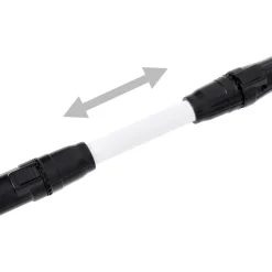 vidaXL Heggenschaar elektrisch telescopisch 41 cm 550 W