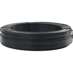 vidaXL Hekbinddraad 250 m 0,9/1,4 mm staal antraciet