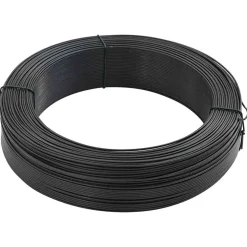 vidaXL Hekbinddraad 250 m 0,9/1,4 mm staal antraciet