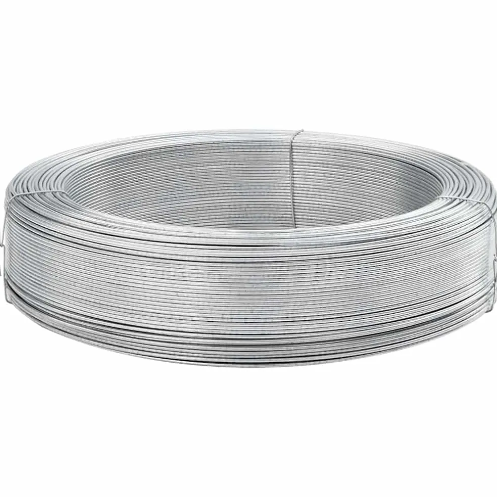 vidaXL Hekbinddraad 250 m 1,4 mm staal