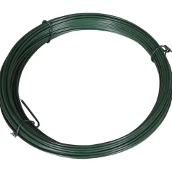 vidaXL Hekbinddraad 25 m 1,4/2 mm staal groen
