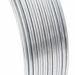 vidaXL Hek binddraad Zilver 80 m Warm verzinkte draad