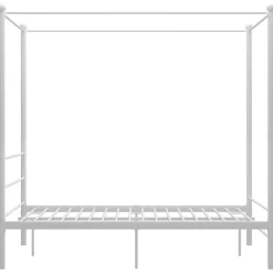 vidaXL Hemelbedframe metaal wit 120x200 cm