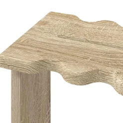 vidaXL Hengelhouder Bewerkt hout 60 x 35 x 60 cm Sonoma Eiken