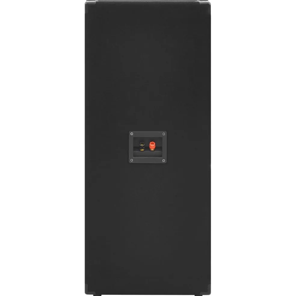 vidaXL Hifi-podiumluidsprekers 2 st passief professioneel 1000 W zwart