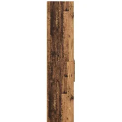 vidaXL Highboard Oud Hout 50 x 42,5 x 185 cm Bewerkt hout