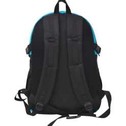 vidaXL Hiking rugzak 40 L zwart en blauw