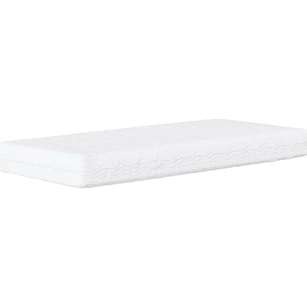 vidaXL Hoekbedframe met Matras 2 st Zwart 80 x 200 cm Fluweel