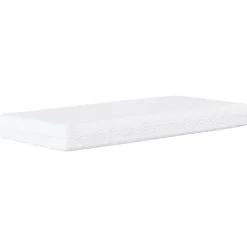 vidaXL Hoekbedframe met Matras 2 st Wijnrood 80 x 200 cm Fluweel