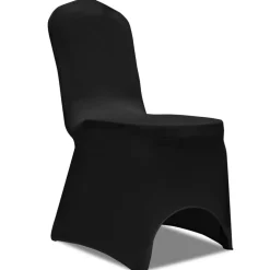 vidaXL Hoes voor stoelen 50 stuks (zwart)