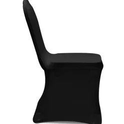 vidaXL Hoes voor stoelen 50 stuks (zwart)