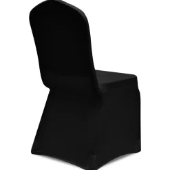 vidaXL Hoes voor stoelen 50 stuks (zwart)