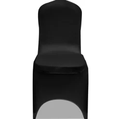vidaXL Hoes voor stoelen 50 stuks (zwart)