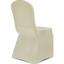 vidaXL Hoes voor stoelen 50 stuks (creme)
